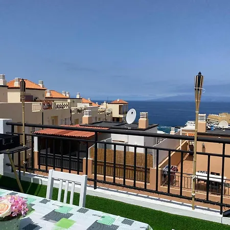 Precioso Triplex En Tenerife Con Vistas Al Mar شقة